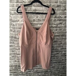 Torrid‎ Pink Peplum Top